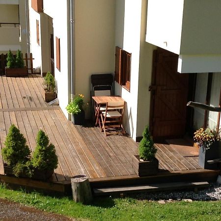 Appartement La Clusaz Avec Terrasse Sur Les Pistes De Ski Manigod Eksteriør billede